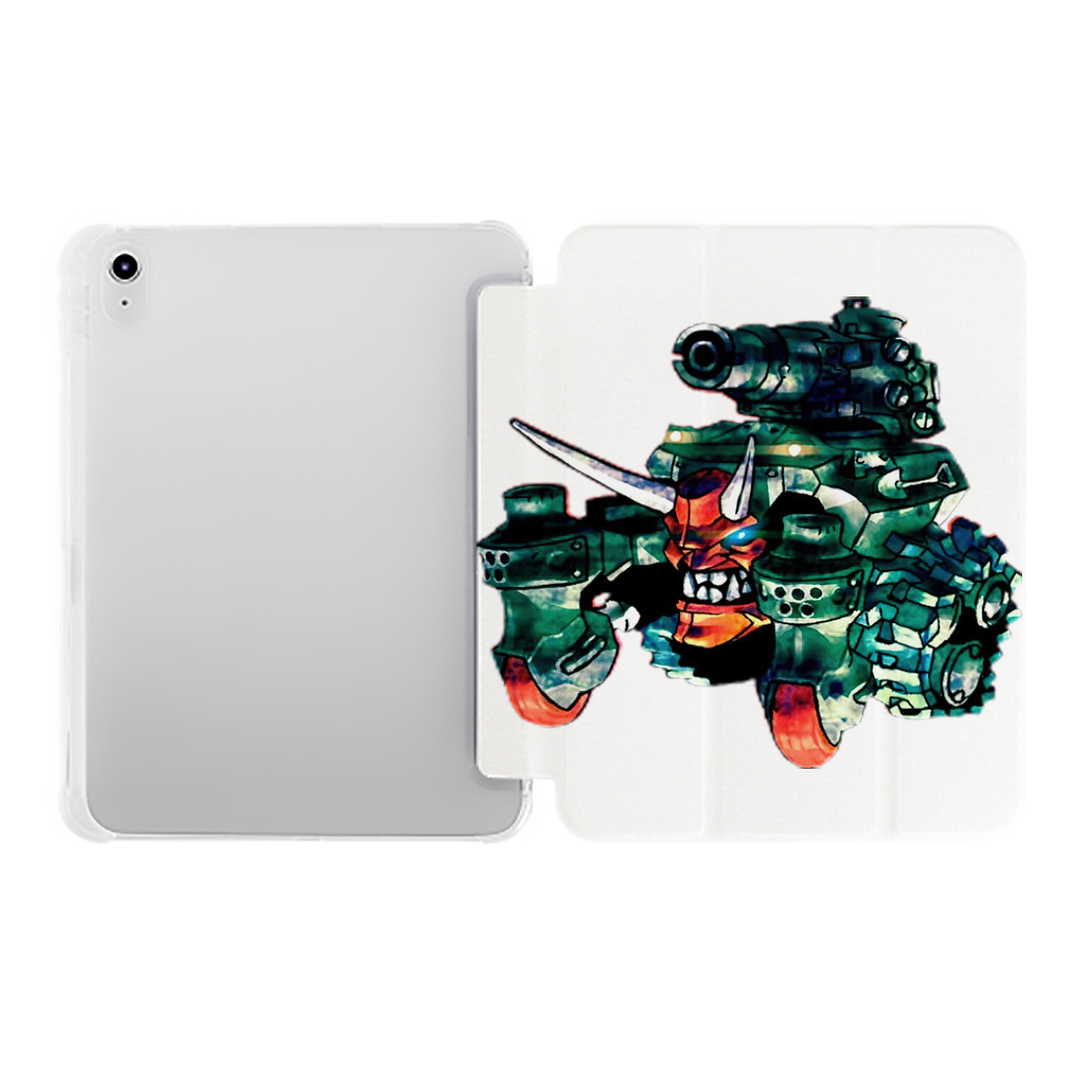 （画像用） 遊☆戯☆王 Yu-Gi-Oh! IPad ケース ペン収納付き 三つ折りスタンド PUレザー×シリコン 対応機種9.5/10.5/10.9インチ